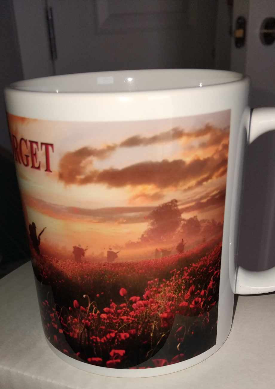 Lest We Forget mug