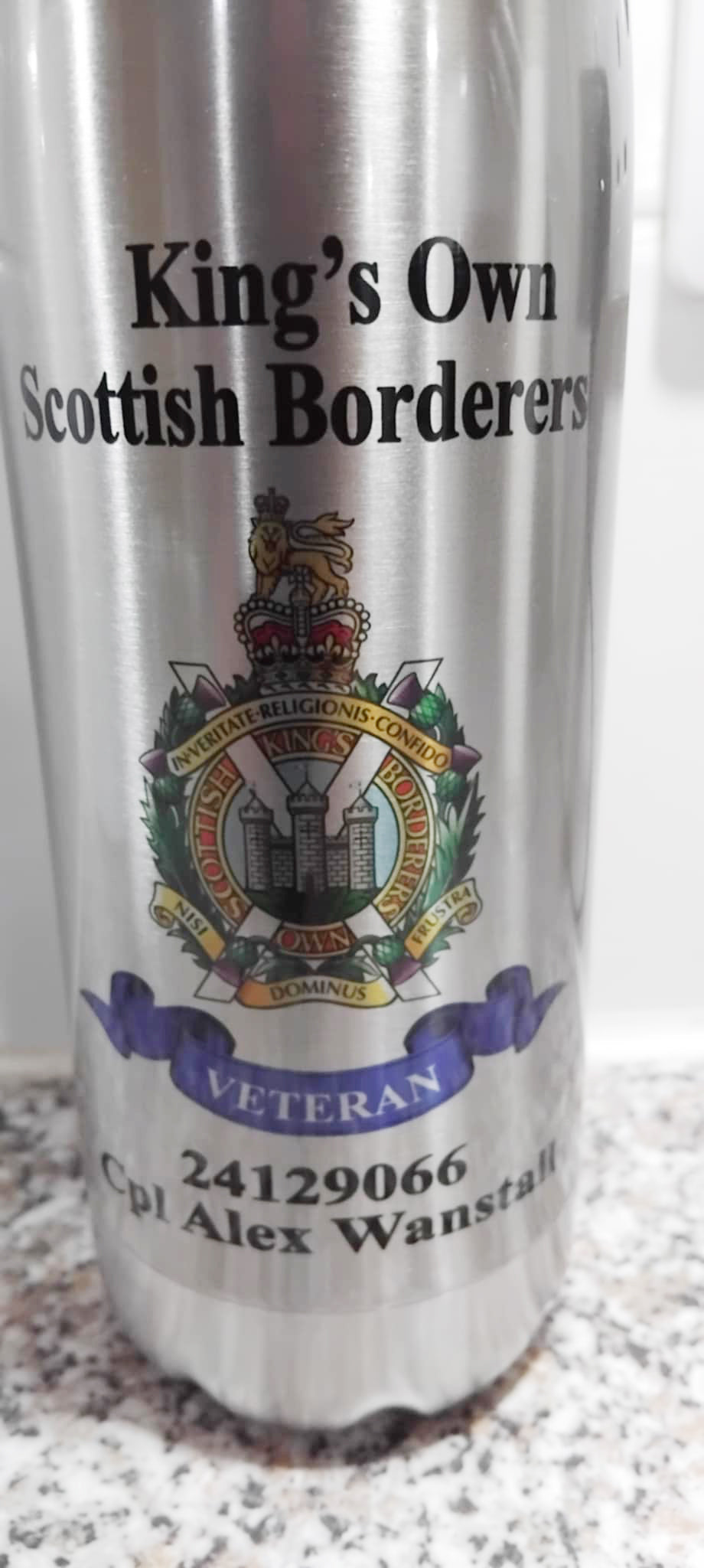 King's Own Scottish Borderers Drinks Bottle
