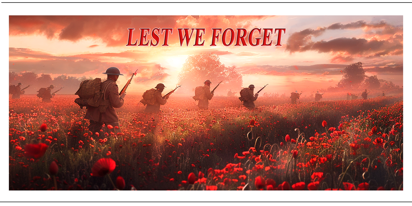Lest We Forget mug