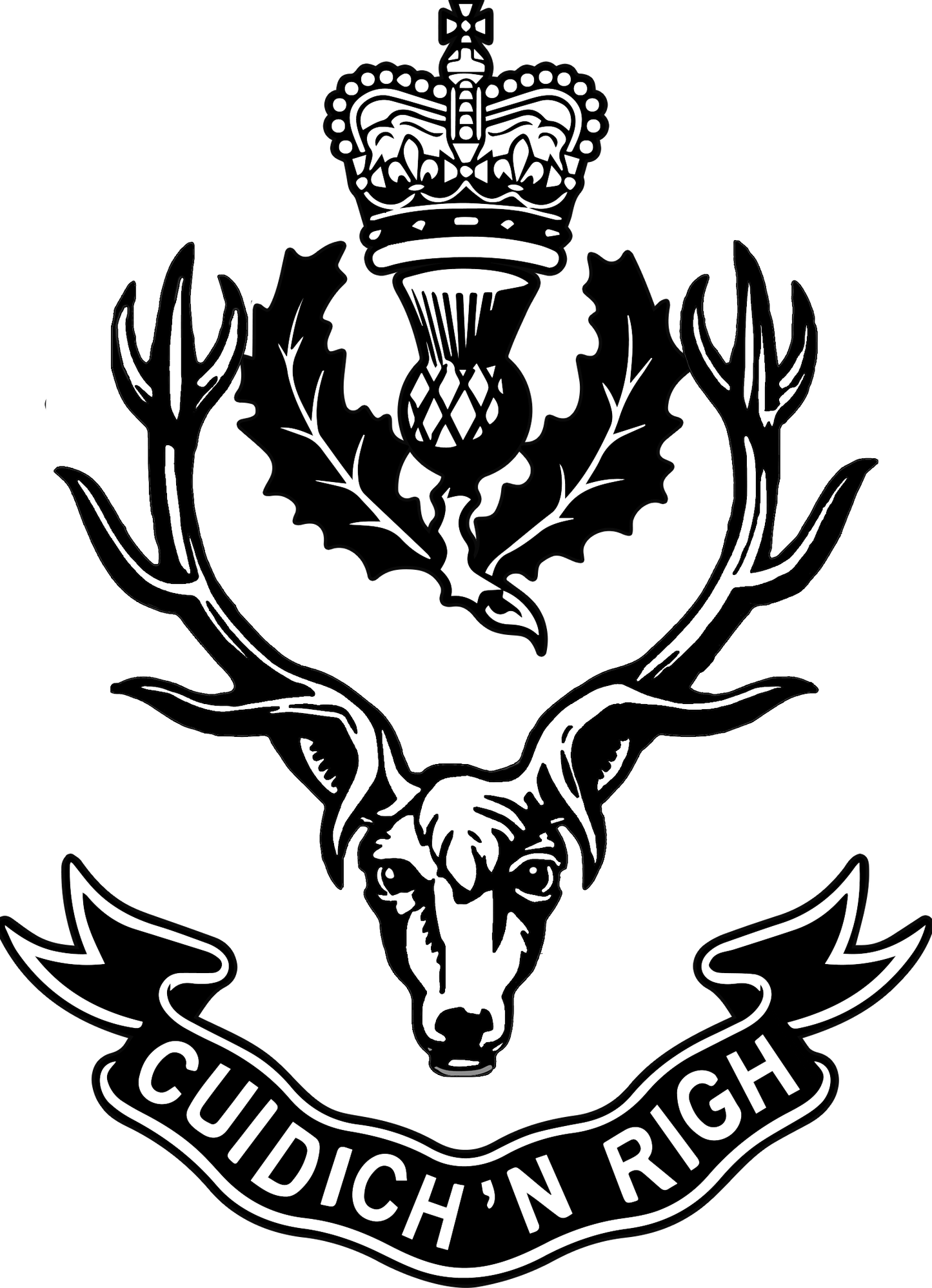 Queen's Own Highlanders badge