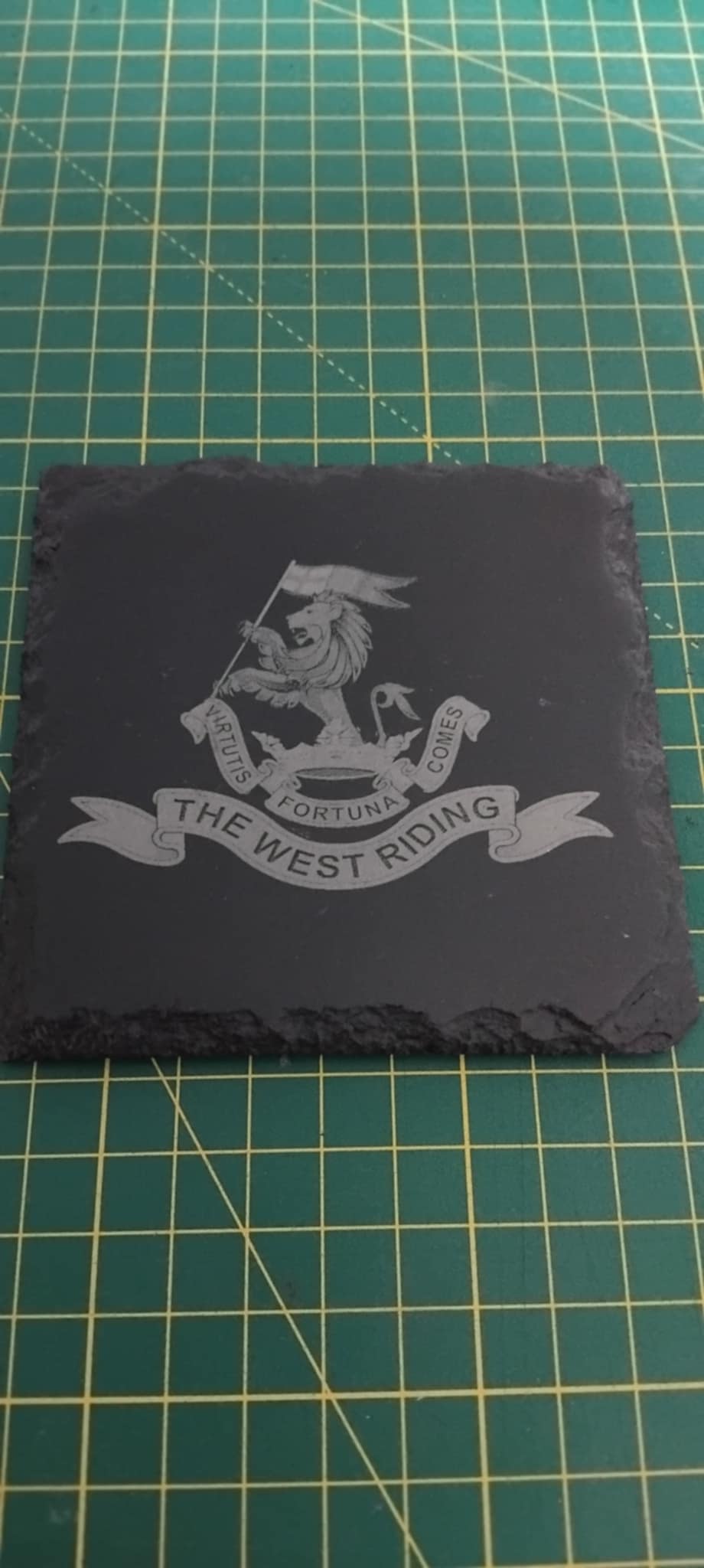 Duke of Wellington badge coaster set of 4