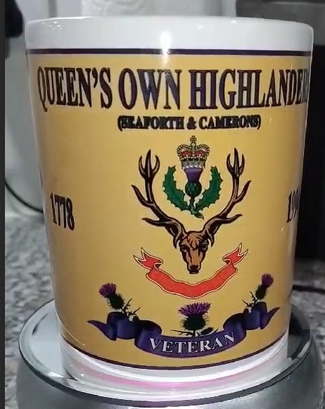 Queen's Own Highlanders Mug
